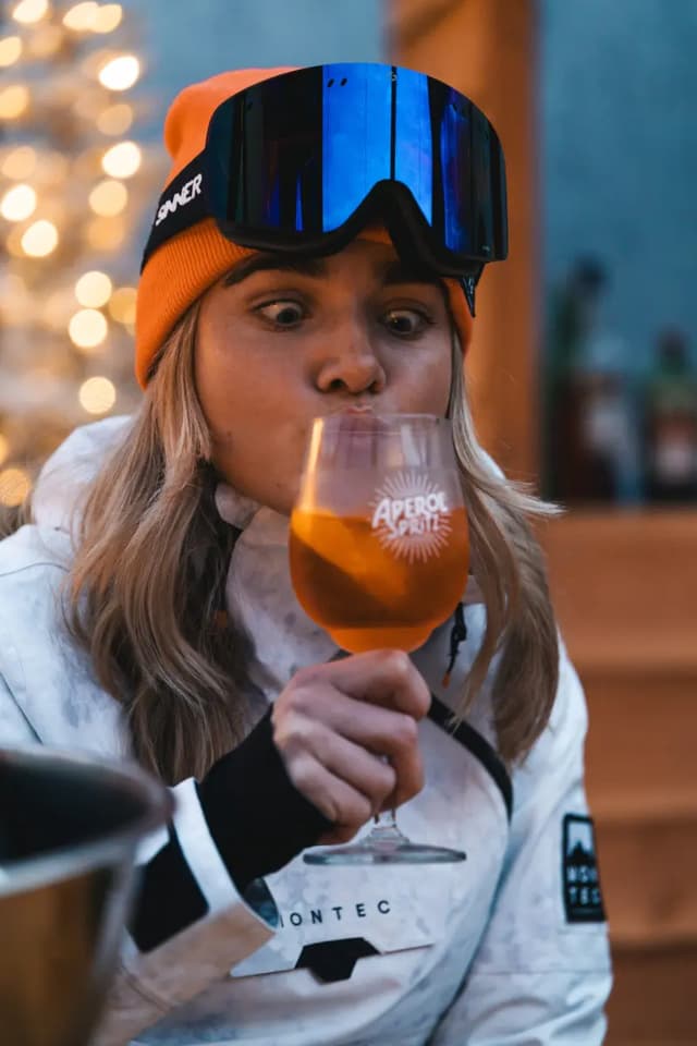 Gast met een spritz